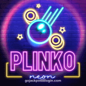 Plinko Neon Game Card